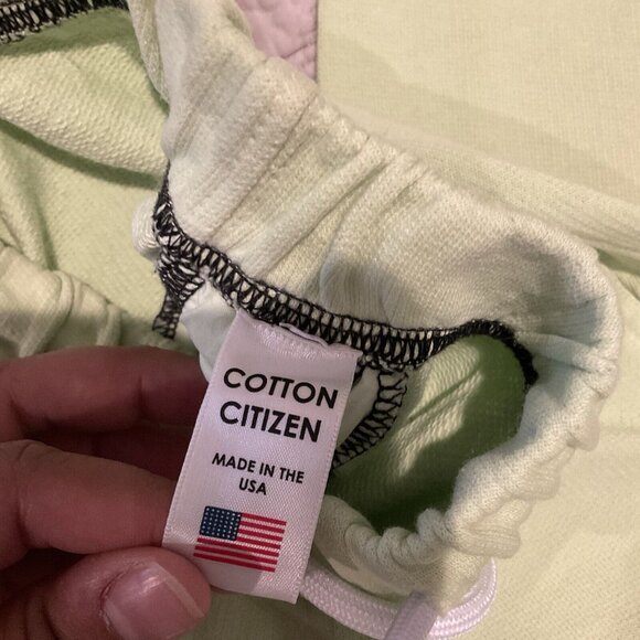 Cotton Citizen Set 0913 Green Sweatpants XS Hoodie S Women’s Elastic Waist USA - Picture 6 of 16